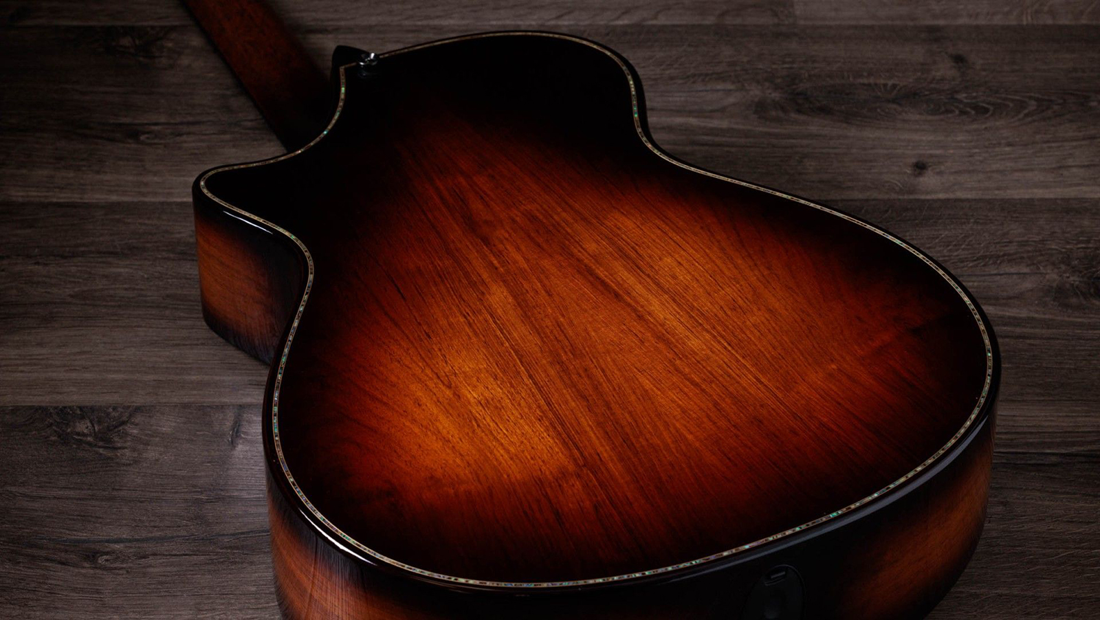 Taylor 912ce Builder's Edition Grand Concert Cw Sinker Redwood Palissandre Eb Es2 - Natural / Kona Edgeburst - Folk guitar - Variation 5