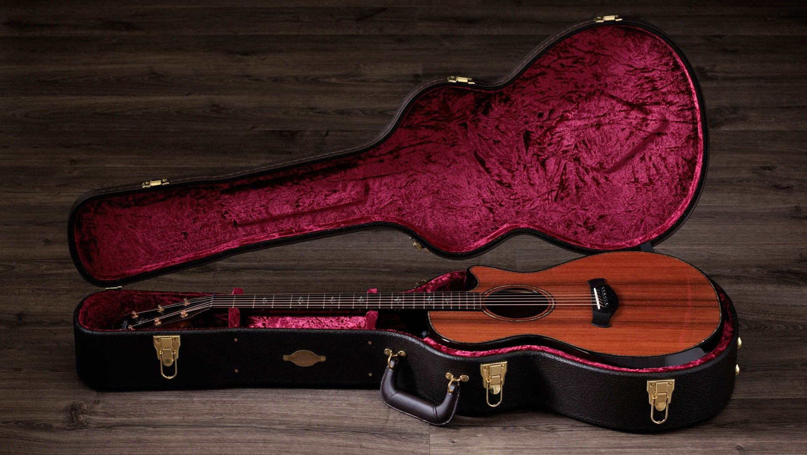 Taylor 912ce Builder's Edition Grand Concert Cw Sinker Redwood Palissandre Eb Es2 - Natural / Kona Edgeburst - Folk guitar - Variation 8