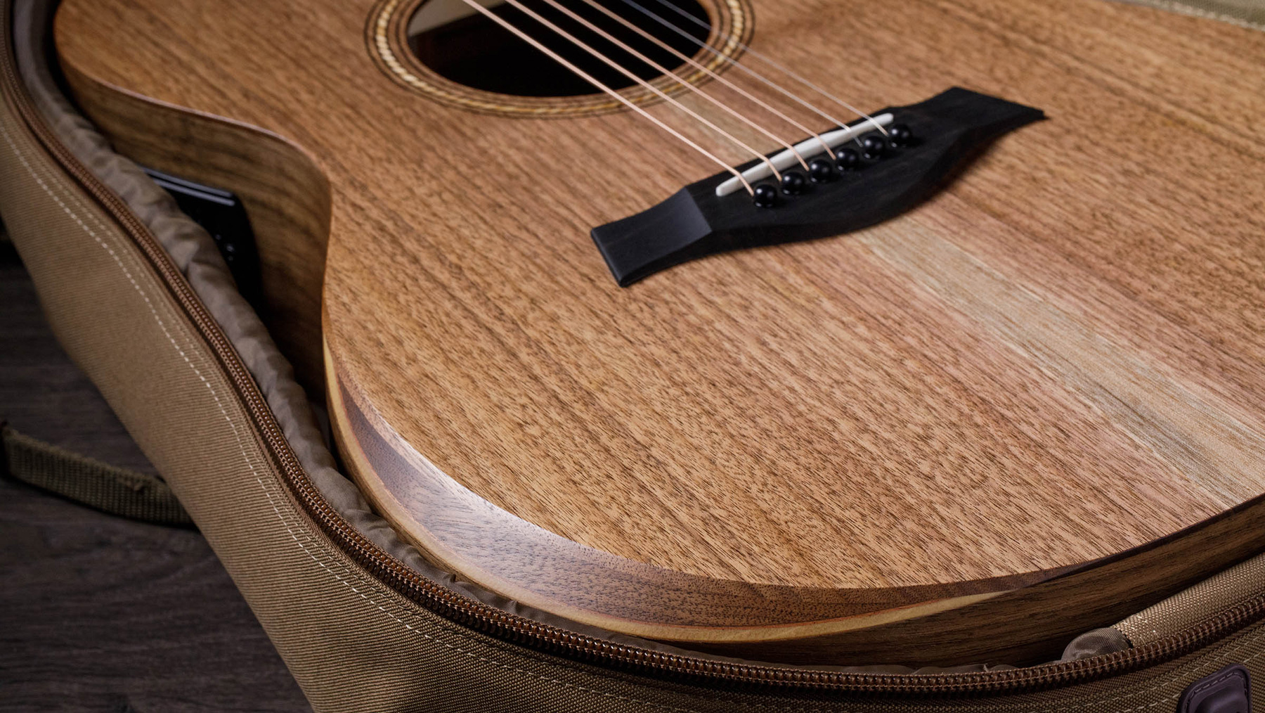 Taylor Academy 22e Dreadnought Tout Noyer Es-b Eb - Natural - Electro acoustic guitar - Variation 4