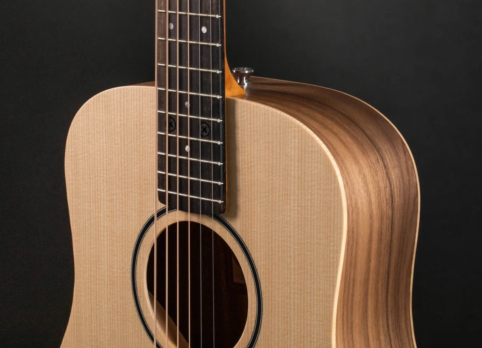 Taylor Baby Bt1e (torrefied Top) Mini Dreadnought Epicea Noyer Eb Esb +housse - Natural - Folk guitar - Variation 2