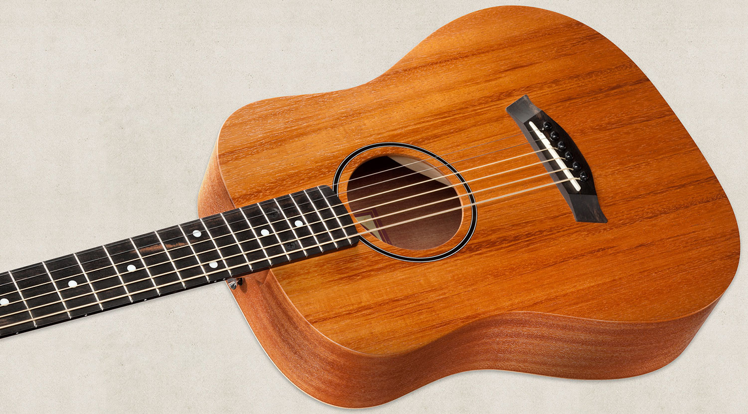 Taylor Baby Mahogany Bt2 Mini Dreadnought Acajou Sapele Eb +housse - Natural Satin - Travel acoustic guitar - Variation 3