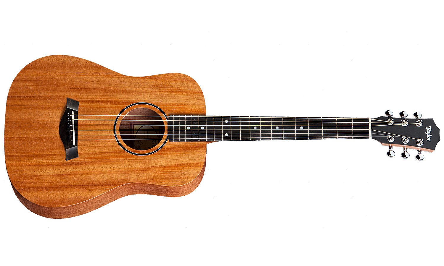 Taylor Baby Mahogany Bt2e Mini Dreadnought Acajou Sapele Eb Esb +housse - Natural Satin - Acoustic guitar & electro - Variation 1