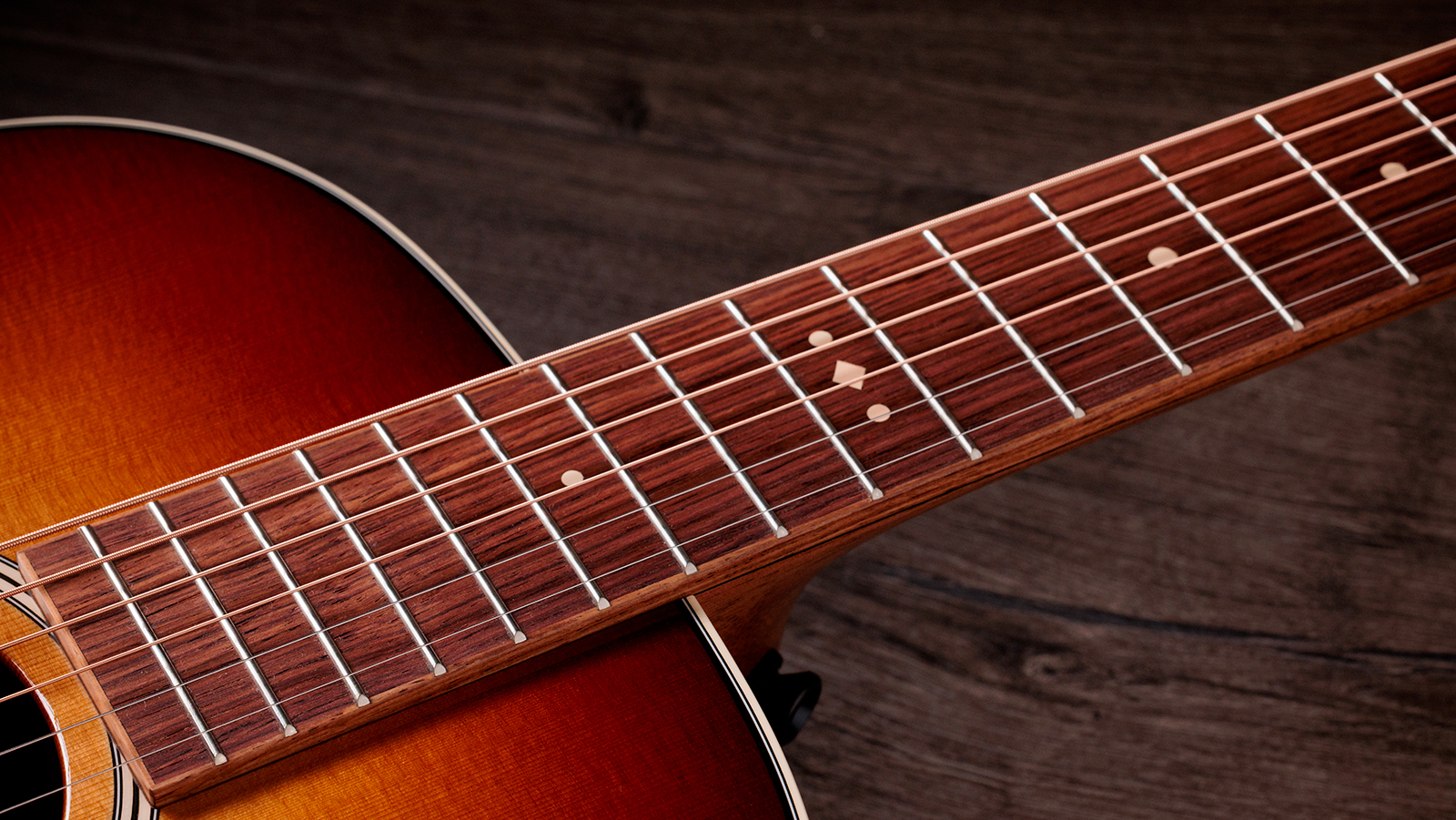 Taylor Ben Harper 512e Gold Label Signature Grand Concert Cw Epicea Acajou Eb Claria - Custom Shaded Edgeburst - Folk guitar - Variation 4