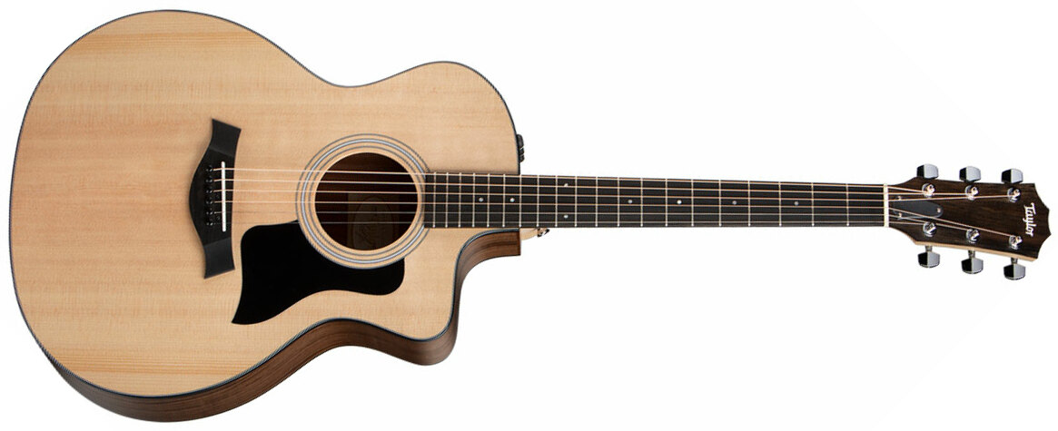 Taylor 114ce Grand Auditorium Cw Epicea Noyer Eb Es2 - Natural Satin - Acoustic guitar & electro - Main picture