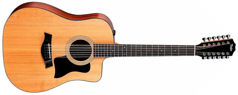 Taylor 150ce Dreadnought Cw 12c Epicea Sapele Eb Es2 - Natural - Electro acoustic guitar - Main picture