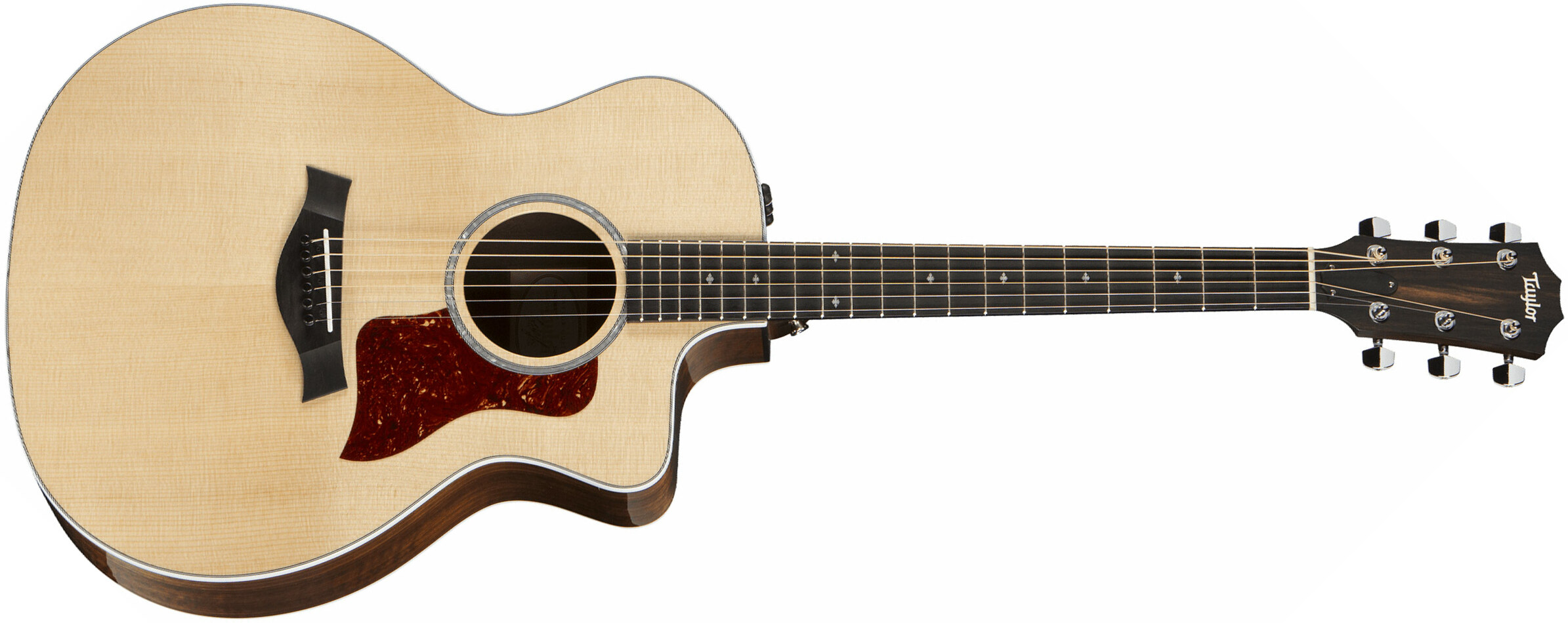 Taylor 214ce-cf Dlx Grand Auditorium Cw Epicea Copafera Es2 - Natural - Electro acoustic guitar - Main picture