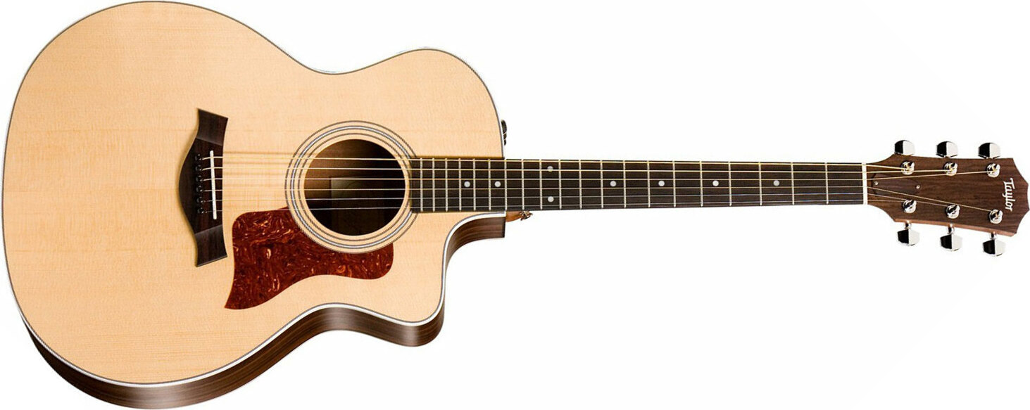 Taylor 214ce Grand Auditorium Natural Gloss Top - Acoustic guitar & electro - Main picture