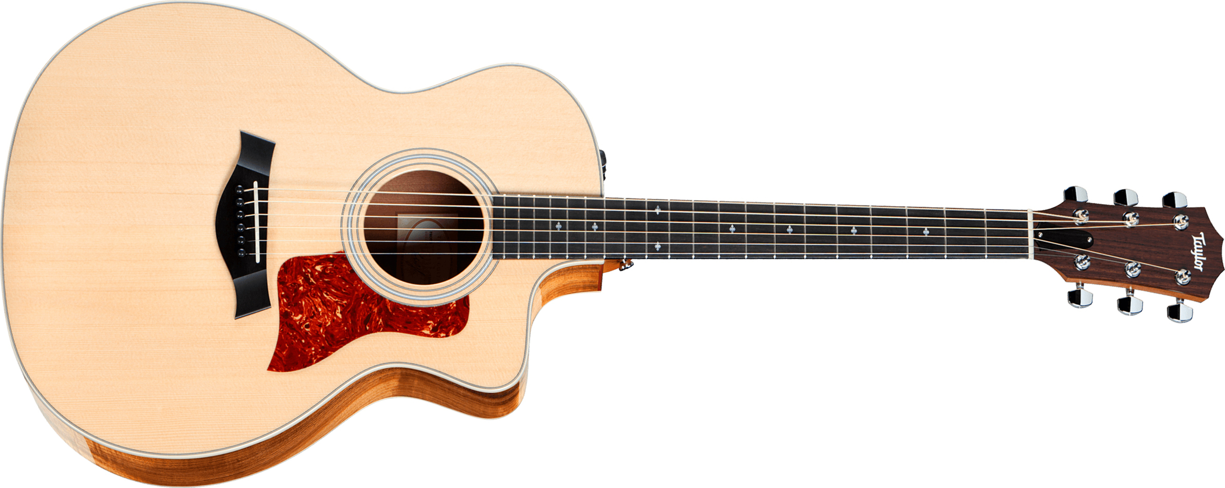 Taylor 214ce-k 2013 Grand Auditorium Cw Epicea Koa Eb Est - Natural Satin - Acoustic guitar & electro - Main picture