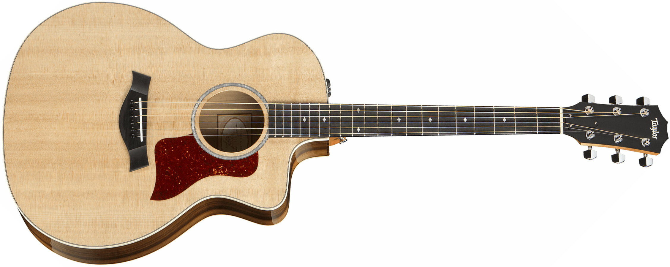 Taylor 214ce-k Dlx Auditorium Cw Epicea Koa Es2 - Natural - Electro acoustic guitar - Main picture