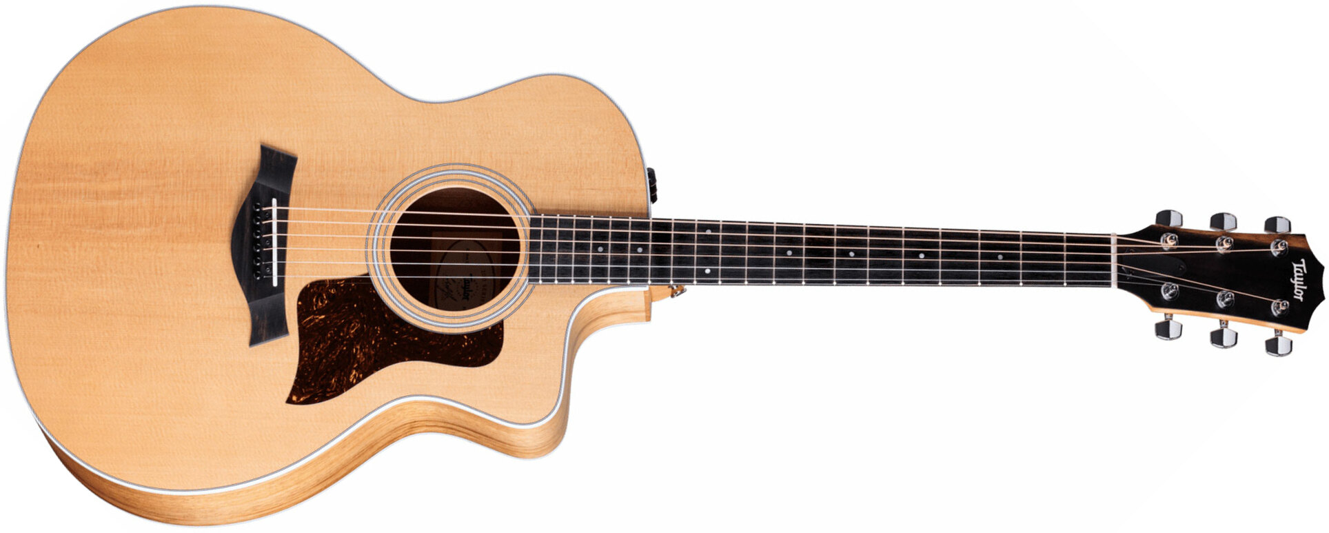Taylor 214ce-k Grand Auditorium Cw Epicea Koa Eb Es2 - Natural - Folk guitar - Main picture