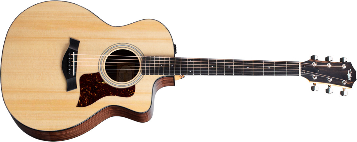 Taylor 214ce Plus Grand Auditorium Cw Epicea Palissandre Eb Es2 - Natural - Electro acoustic guitar - Main picture