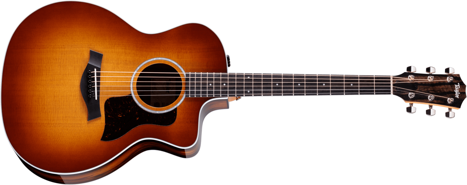 Taylor 214ce Plus Special Edition Grand Auditorium Cw Epicea African Ziricote Eb Es2 - Shaded Edge Burst - Folk guitar - Main picture