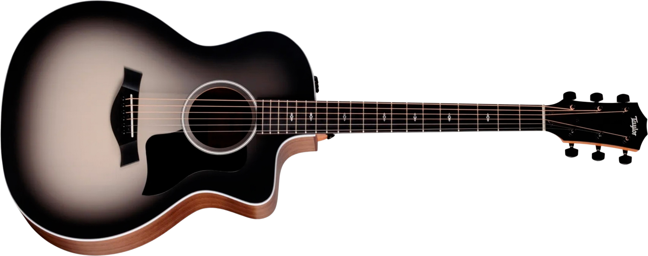 Taylor 214ce Sunset Blvd Mex Grand Auditorium Cw Epicea Noyer Eb Es2 - Eclipse Burst - Folk guitar - Main picture