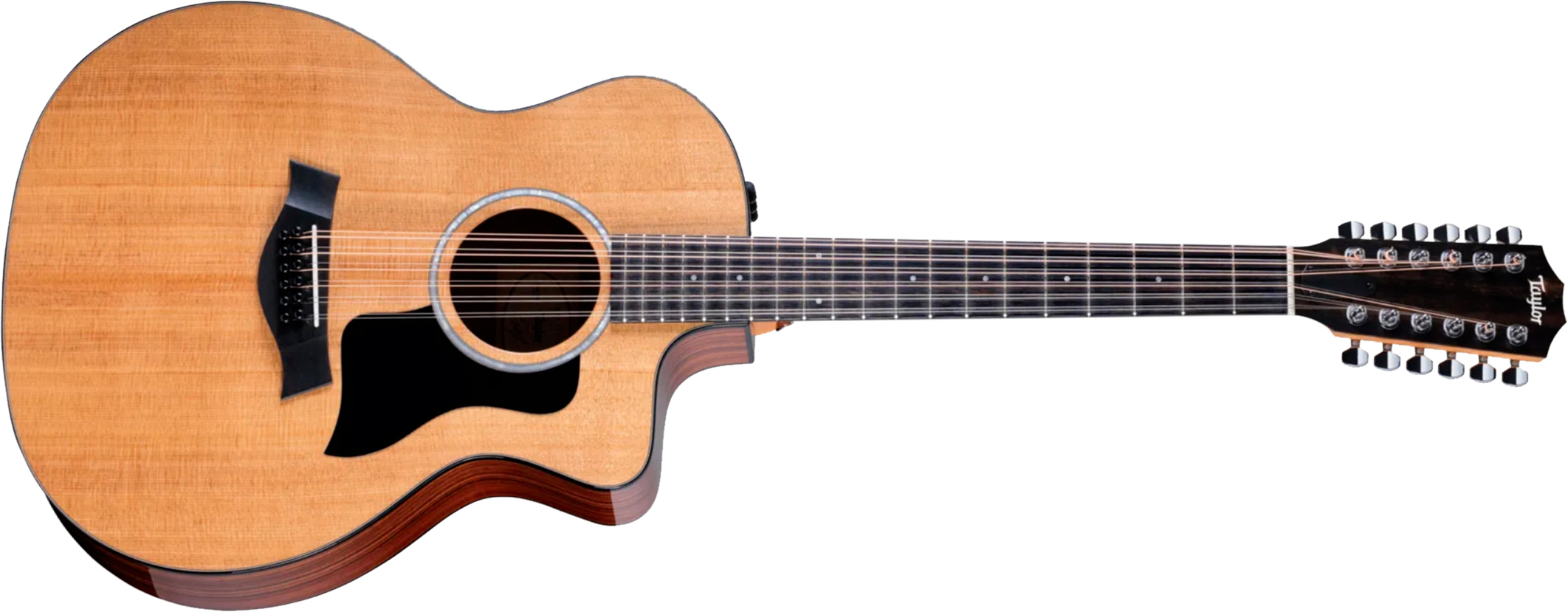 Taylor 254ce Plus Grand Auditorium Cw 12c Epicea Noyer Eb Es2 - Natural - Folk guitar - Main picture