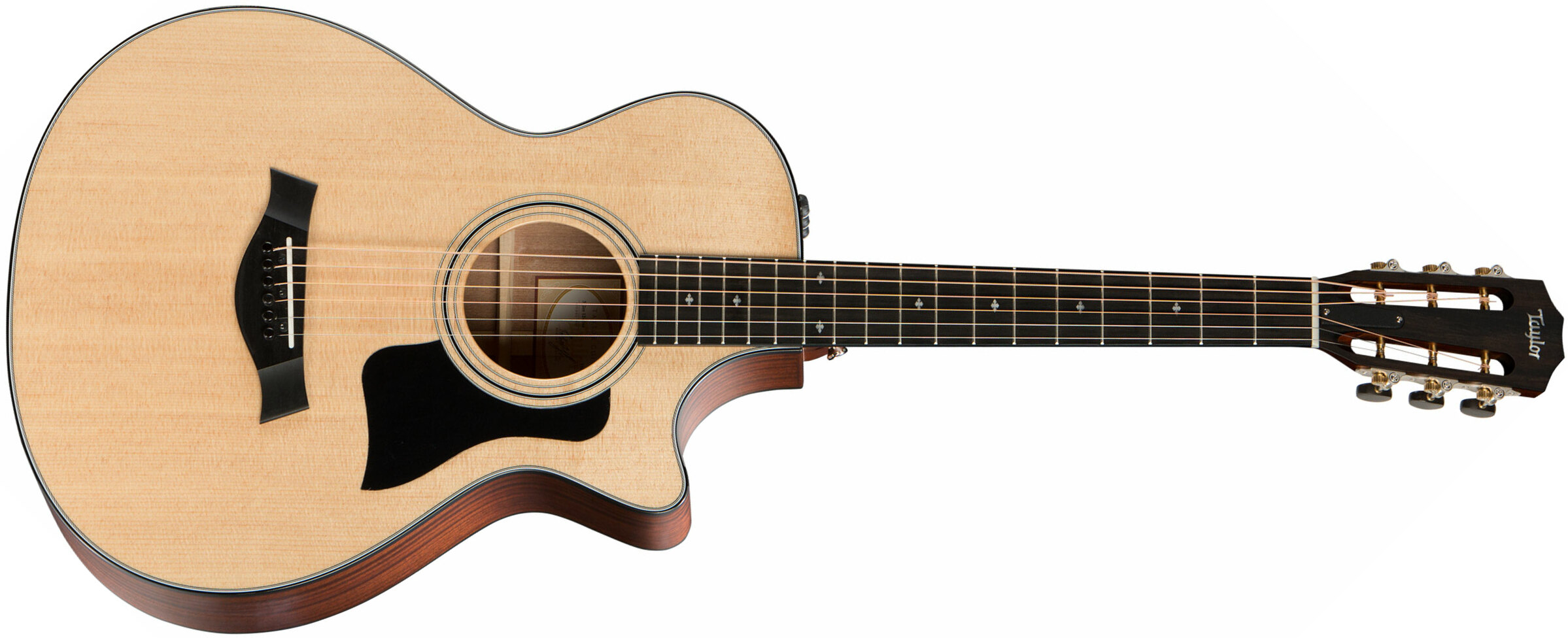 Taylor 312ce 12-fret V-class Grand Concert Cw Epicea Sapele Eb Es2 - Natural - Acoustic guitar & electro - Main picture