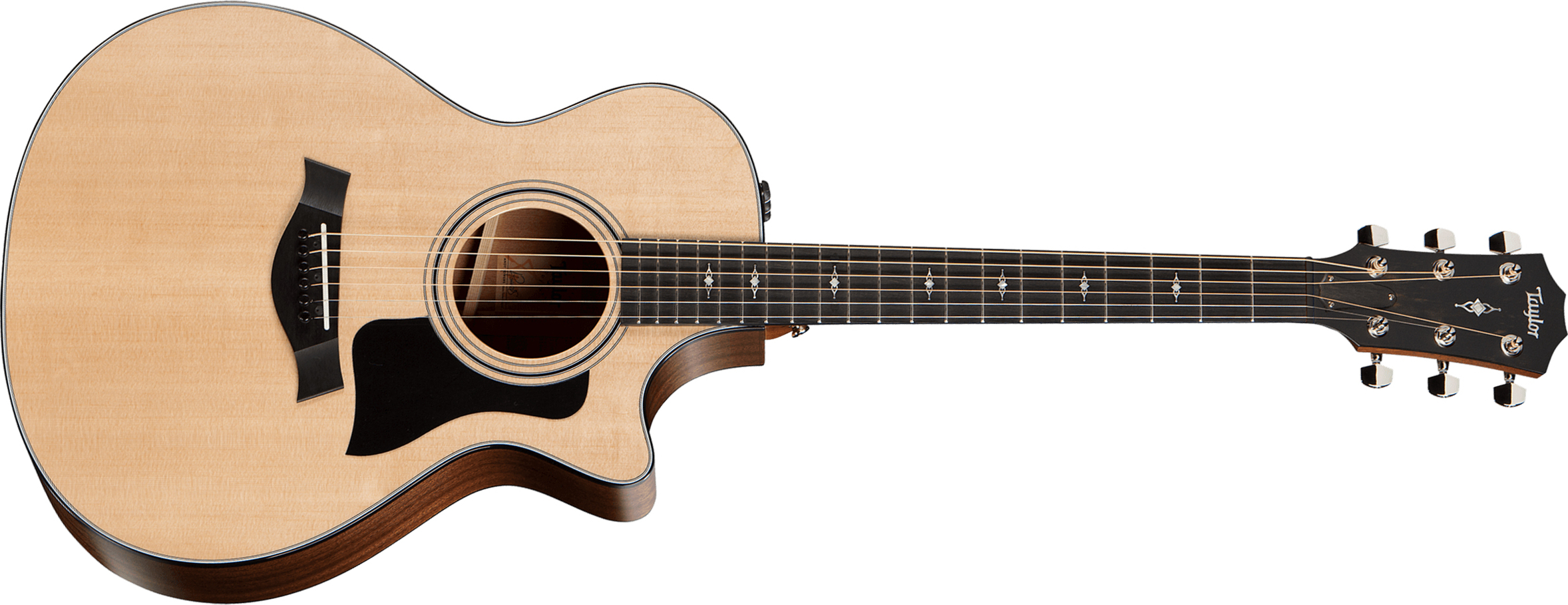 Taylor 312ce V-class 2019 Grand Concert Cw Epicea Sapele Eb Es2 - Natural Gloss Top - Folk guitar - Main picture