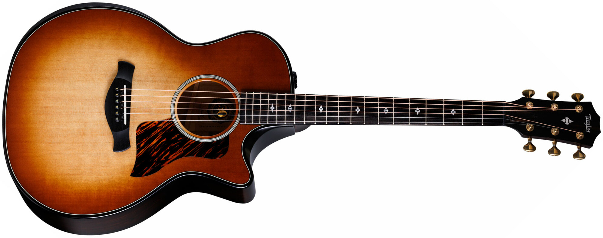 Taylor 314ce Builder's Edition 50th Anniversary Grand Auditorium Cw Epicea Urban Ash Eb Es2 - Kona Burst - Electro acoustic guitar - Main picture