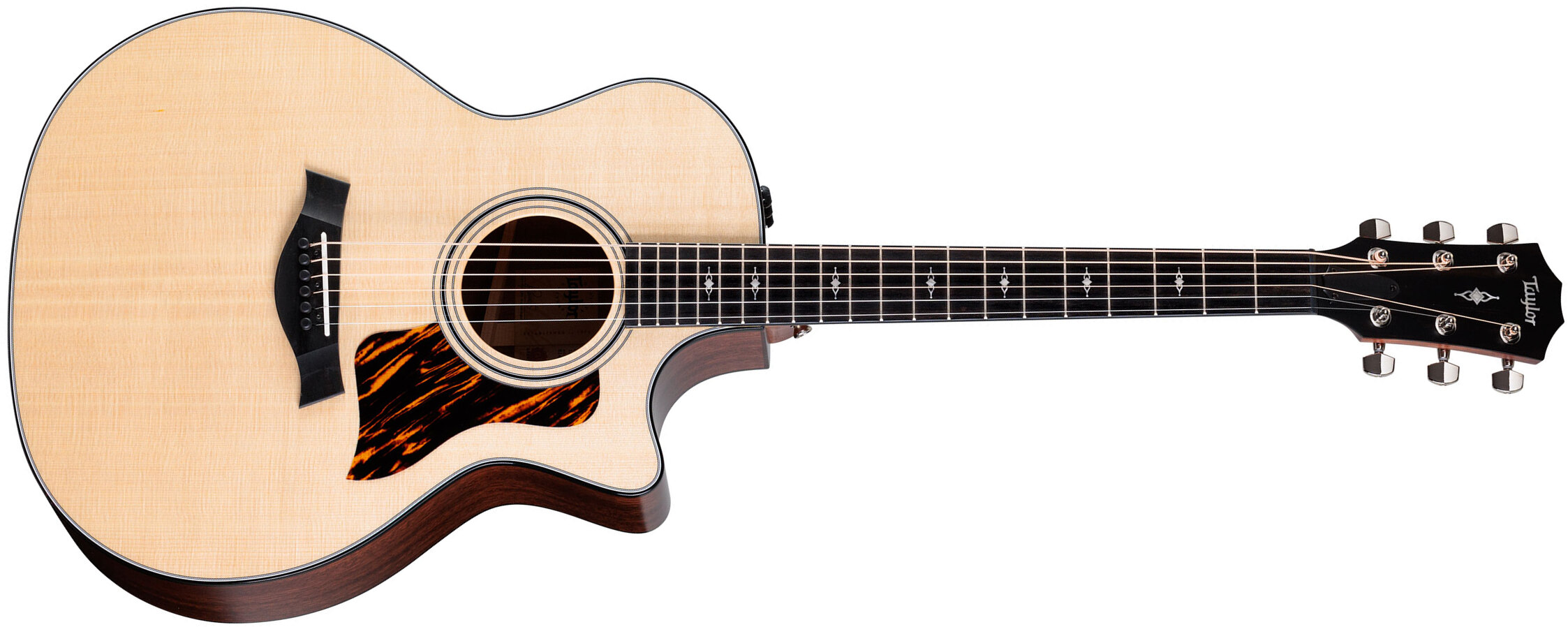 Taylor 314ce Firestripe Pickguard Grand Auditorium Cw Epicea Sapele Eb Es2 - Natural - Folk guitar - Main picture