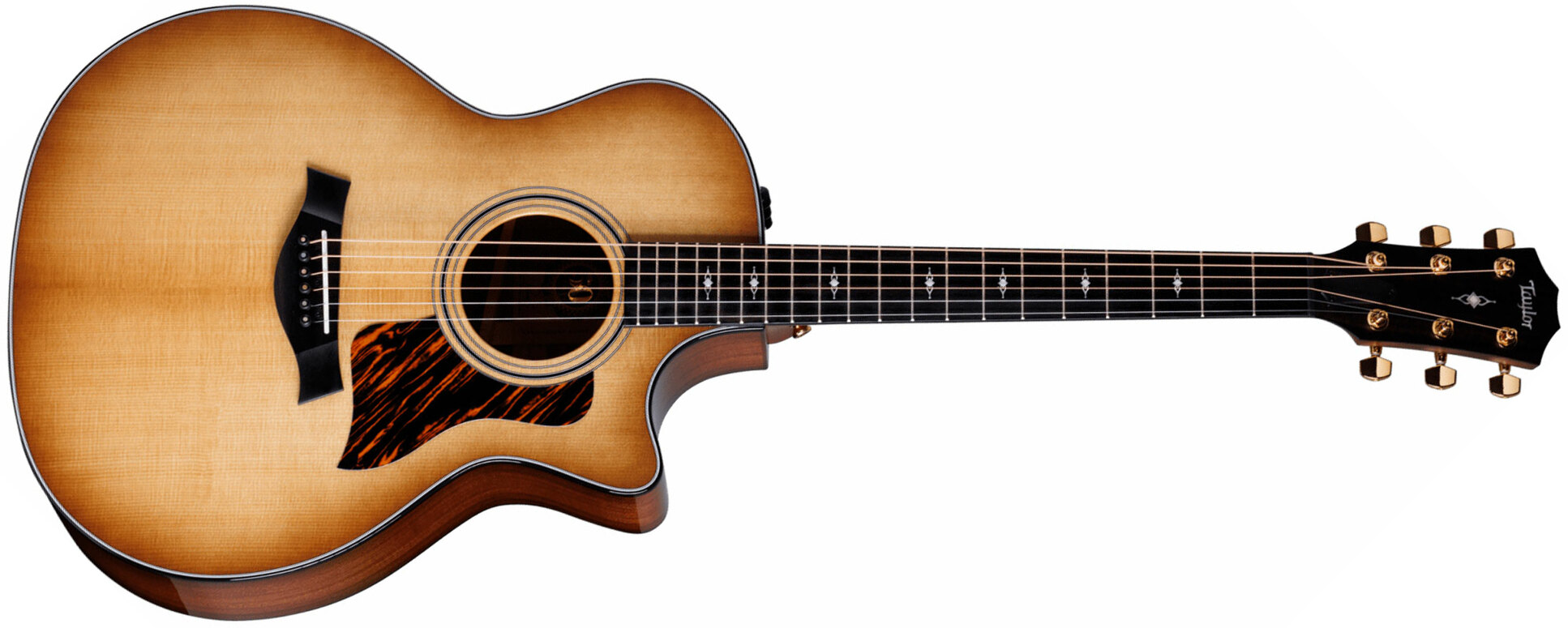 Taylor 314ce Ltd 50th Anniversary Epicea Sapele Eb Es2 - Shaded Edge Burst - Electro acoustic guitar - Main picture
