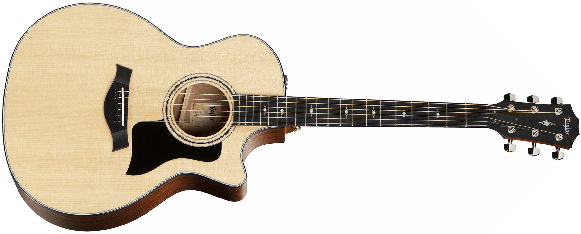 Taylor 314ce V-class 2019 Grand Auditorium Cw Epicea Sapele Eb Es2 - Natural - Electro acoustic guitar - Main picture