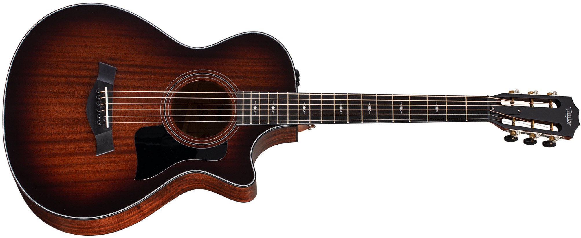 Taylor 322ce 12-fret Grand Concert Cw Tout Acajou Es2 - Natural - Electro acoustic guitar - Main picture