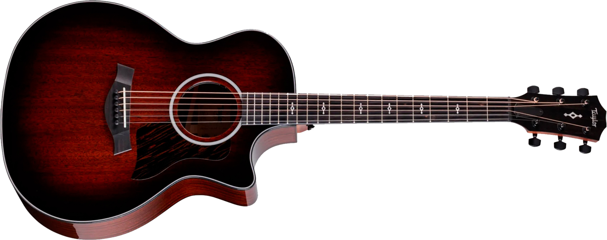 Taylor 324ce Next Gen. Grand Auditorium Cw Acajou Sapele Eb Claria - Natural - Folk guitar - Main picture