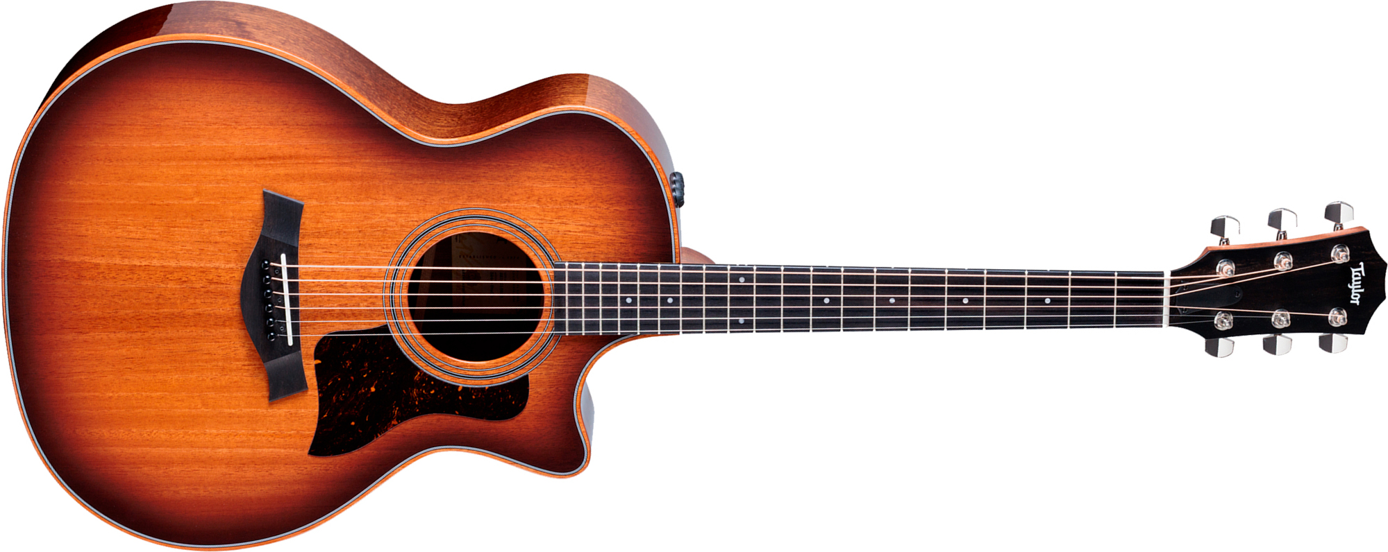 Taylor 324ce Studio Special Edition Next Gen. Grand Auditorium Cw Tout Acajou Eb Claria - Gloss Shaded Edgeburst Top - Folk guitar - Main picture