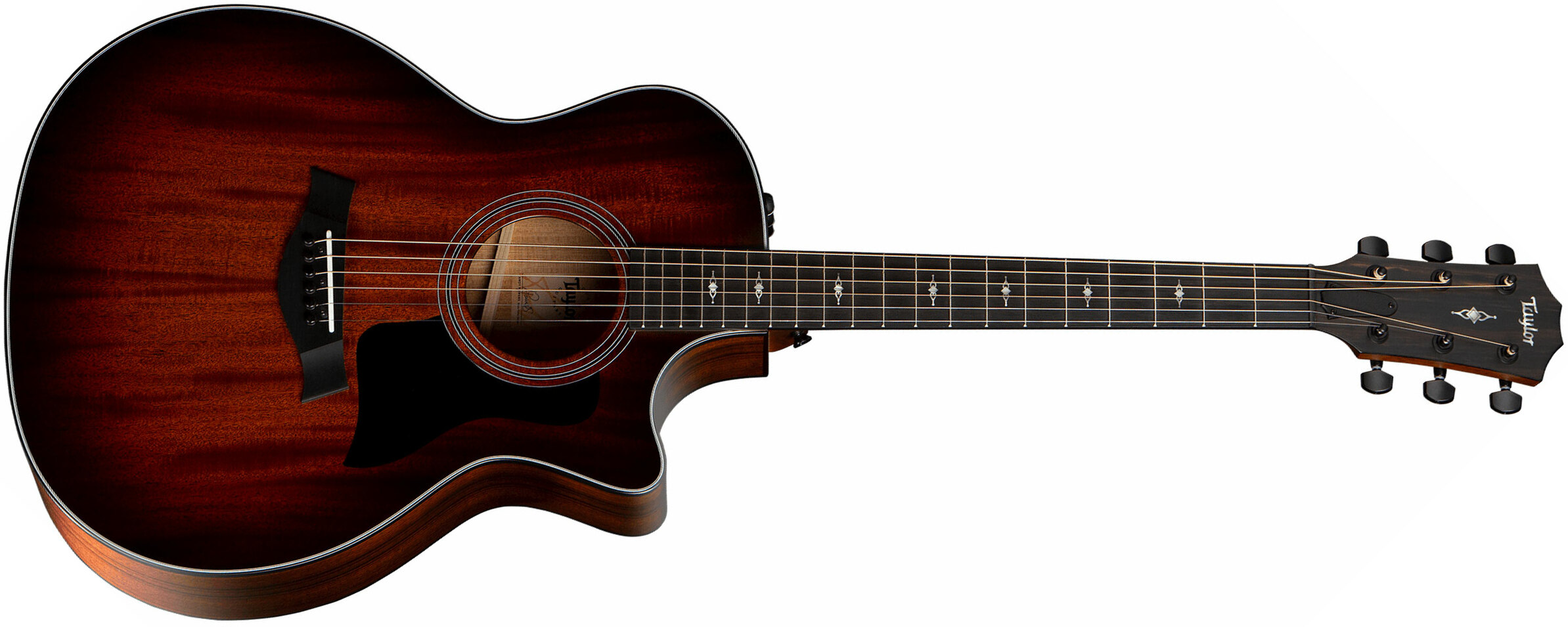 Taylor 324ce V-class 2019 Grand Auditorium Cw Acajou Blackwood Es2 - Shaded Edge Burst Top - Electro acoustic guitar - Main picture