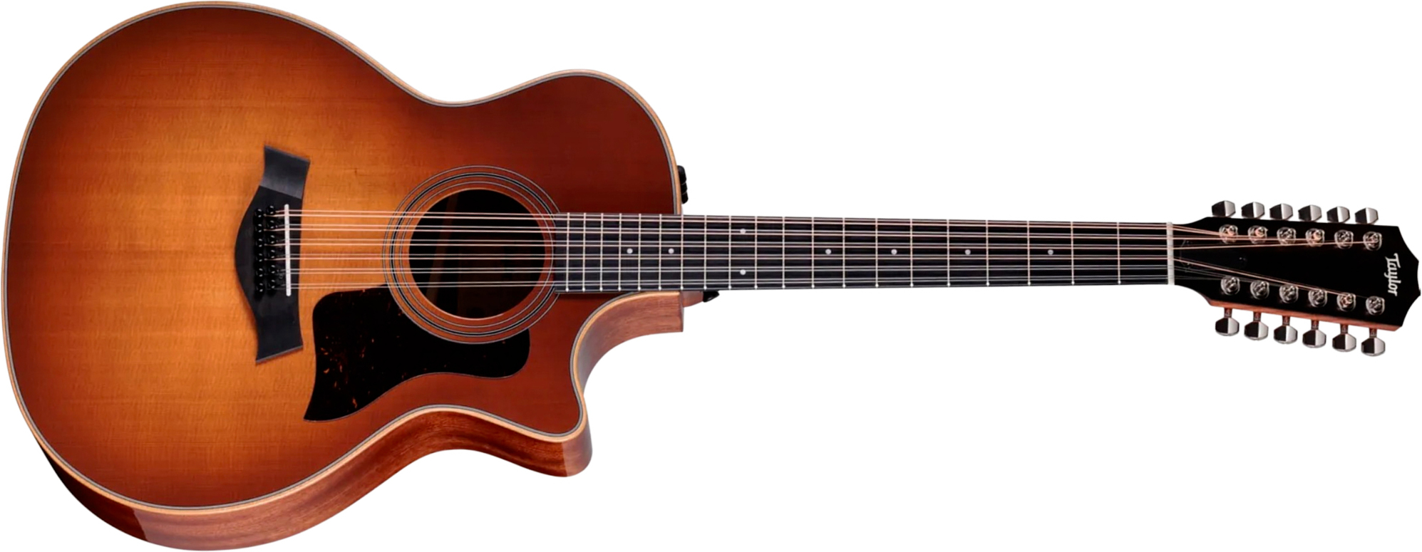 Taylor 354ce Studio Special Edition Grand Auditorium Cw 12c Epicea Sapele Eb Es2 - Honeyburst - Folk guitar - Main picture