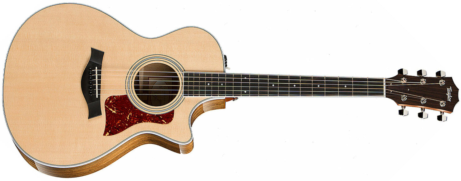 Taylor 412ce 2015 Grand Concert Cw Epicea Ovangkol Eb Es2 - Natural - Electro acoustic guitar - Main picture