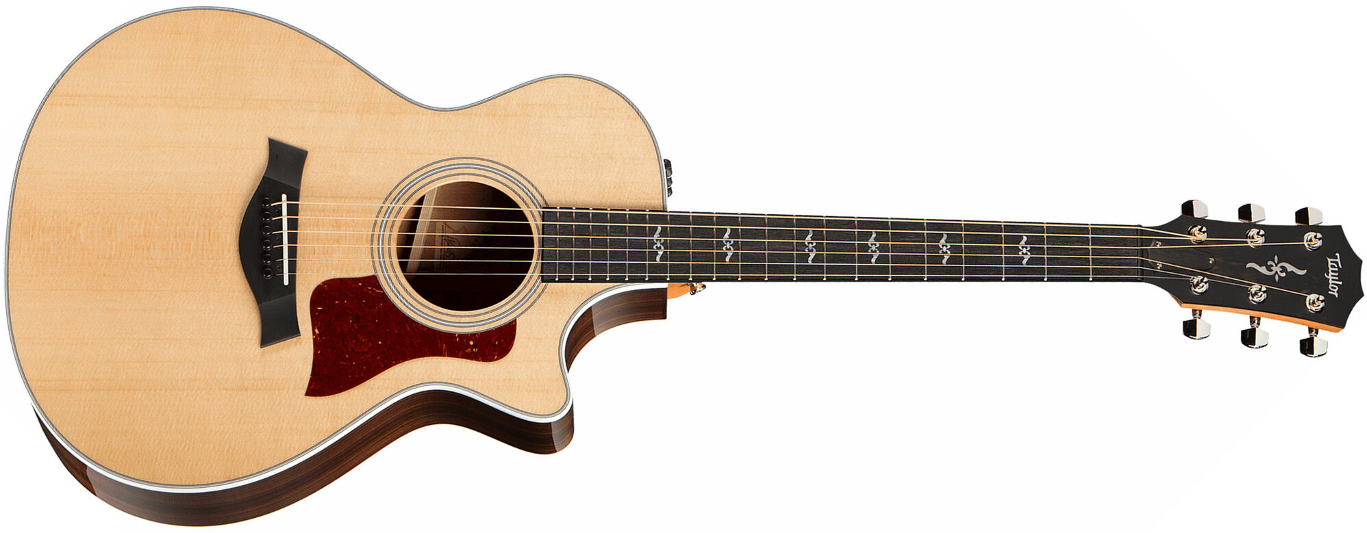 Taylor 412ce-r Grand Concert Cw Epicea Palissandre Eb Es2 - Natural - Electro acoustic guitar - Main picture