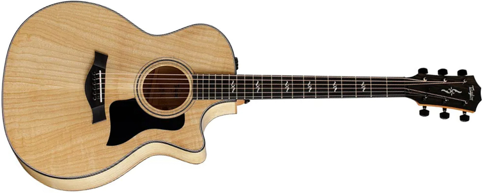 Taylor 424ce Urban Ash Ltd Grand Auditorium Cw Tout Frene Eb Es2 - Natural Blonde - Acoustic guitar & electro - Main picture