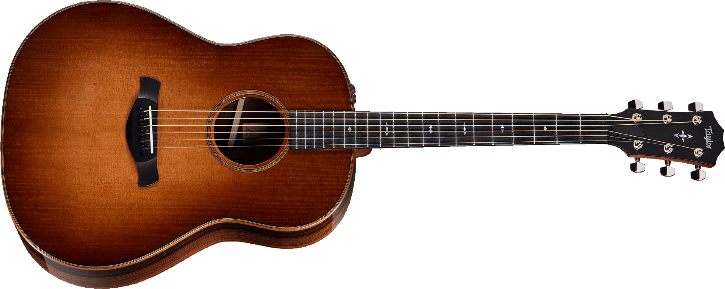 Taylor 717e Builder's Edition V-class Grand Pacific Dreadnought Epicea Palissandre Eb Es2 - Wild Honey Burst - Electro acoustic guitar - Main picture