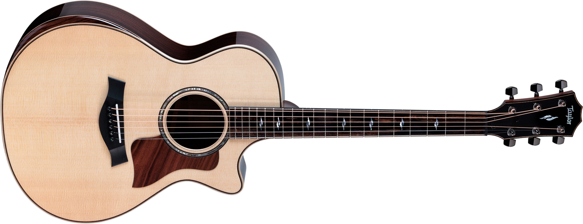 Taylor 812ce Next Gen. Grand Concert Cw Shsc Epicea Palissandre Eb Claria - Natural - Folk guitar - Main picture
