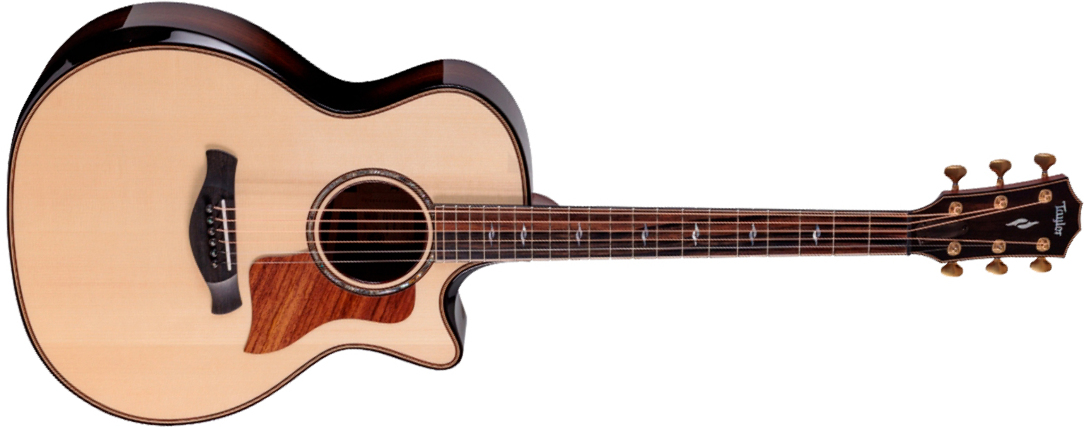 Taylor 814ce Builders Edition Honduran / Adirondack Next Gen. Grand Auditorium Cw Epicea Palissandre Eb - Natural - Folk guitar - Main picture