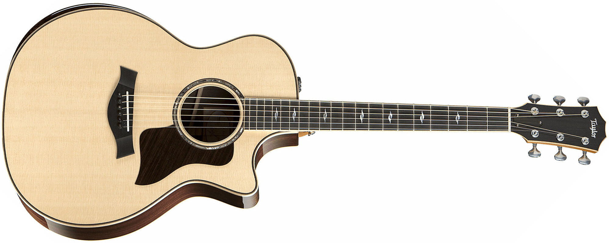 Taylor 814ce Dlx 2017 Grand Auditorium Cw Epicea Palissandre Es2 2017 - Natural - Electro acoustic guitar - Main picture