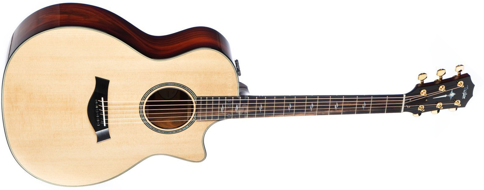 Taylor 814ce-ltd 2020 V-class Grand Auditorium Cw  Epicea Cocobolo Eb Es2 - Natural - Electro acoustic guitar - Main picture