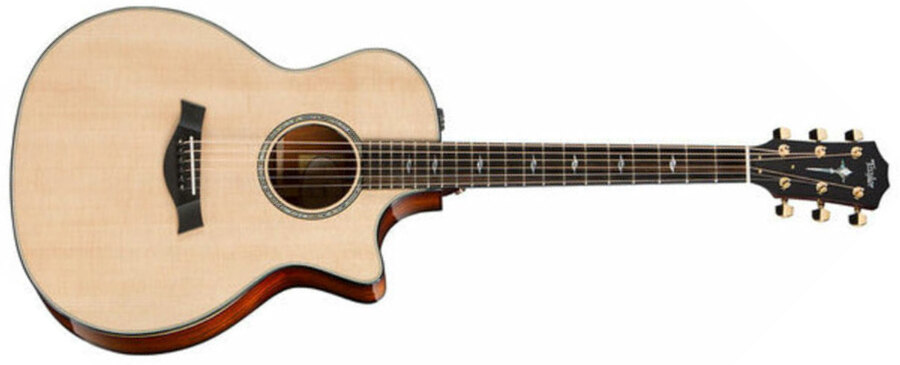 Taylor 814ce Ltd Namm 2018 Grand Auditorium Cw Epicea Cocobolo Eb Es2 - Natural - Electro acoustic guitar - Main picture