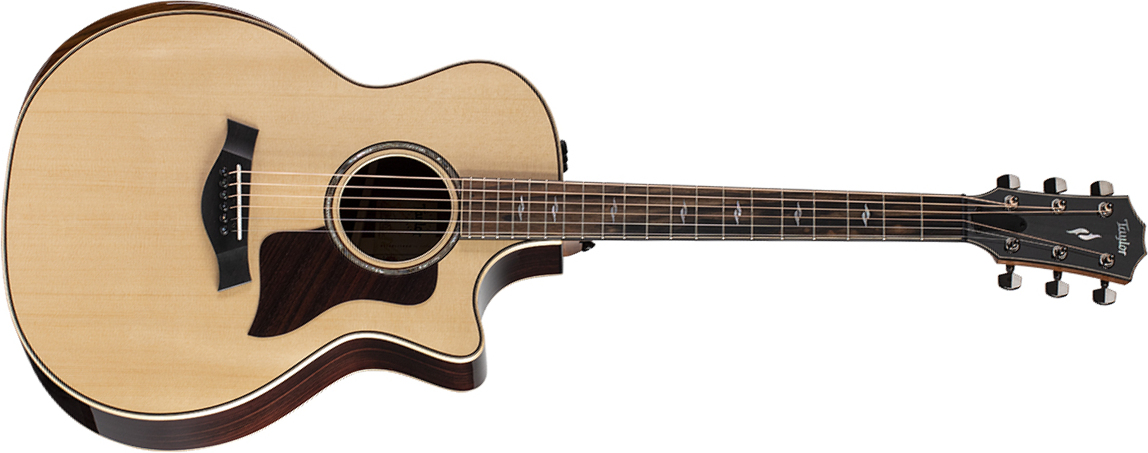 Taylor 814ce V-class 2021 Grand Auditorium Cw Epicea Palissandre Eb - Natural - Electro acoustic guitar - Main picture