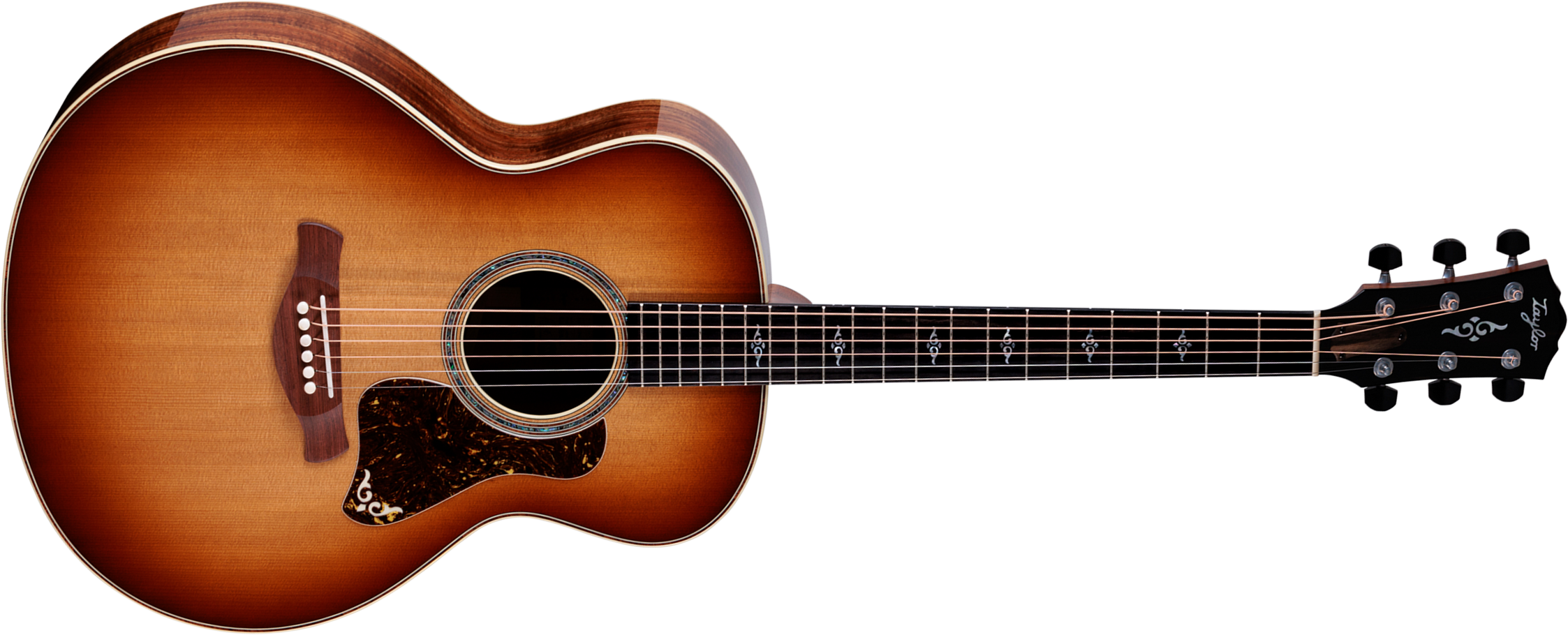 Taylor 814e Koa Gold Label Super Auditorium Cw Epicea Koa Eb Lr Baggs - Sunburst - Folk guitar - Main picture