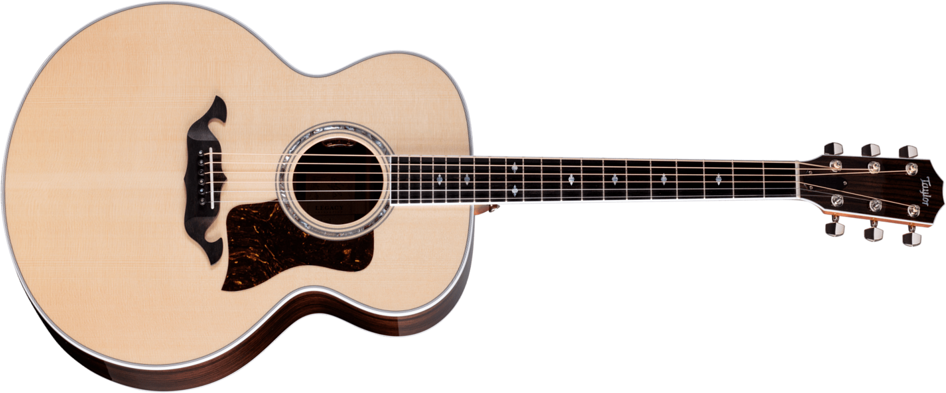 Taylor 815e Legacy Jumbo Epicea Palissandre Eb Lr Baggs Vtc - Natural - Folk guitar - Main picture