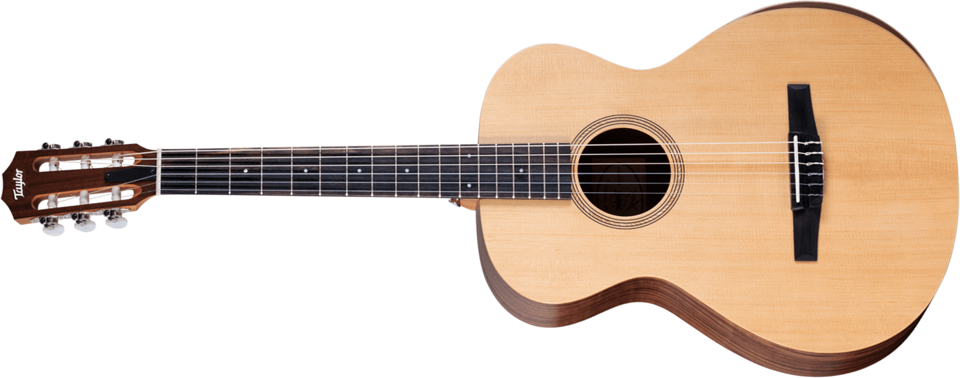 Taylor Academy 12e-n Walnut Lh Grand Concert Gaucher Epicea Noyer Eb Esb - Natural Matte - Classical guitar 4/4 size - Main picture