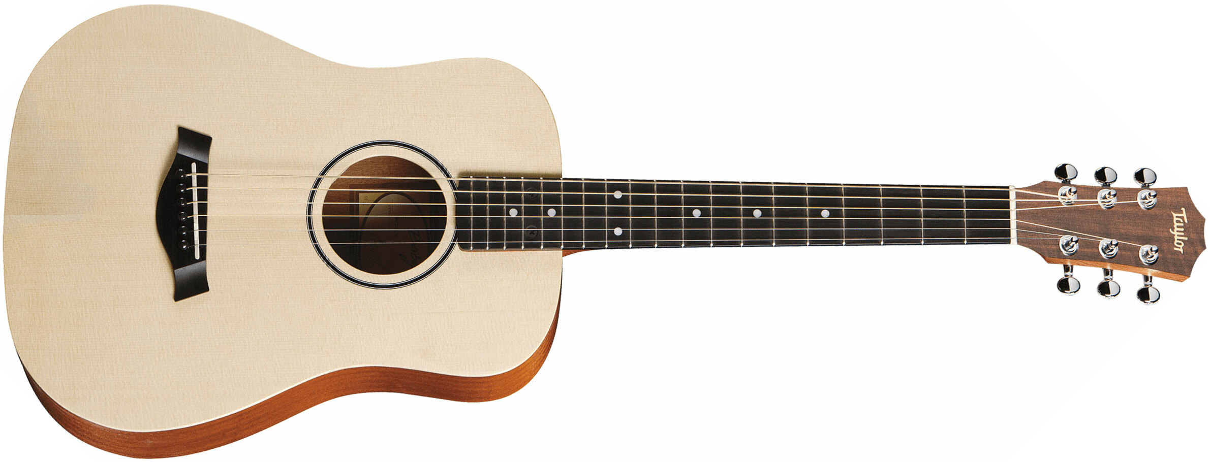 Taylor Baby Bt1e Mini Dreadnought Walnut Eb Esb +housse - Natural - Travel acoustic guitar - Main picture