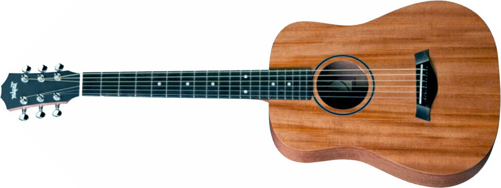 Taylor Baby Mahogany Bt2 Lh Gaucher  Mini Dreadnought Acajou Sapele Eb - Natural Satin - Travel acoustic guitar - Main picture