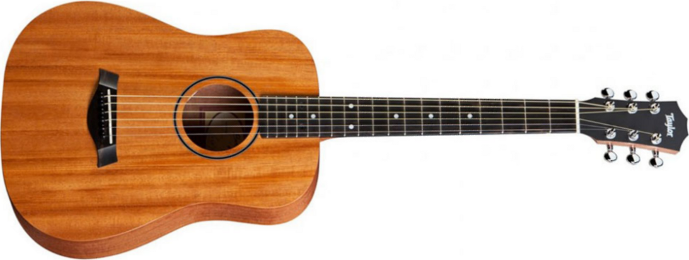 Taylor Baby Mahogany Bt2 Mini Dreadnought Acajou Sapele Eb +housse - Natural Satin - Travel acoustic guitar - Main picture