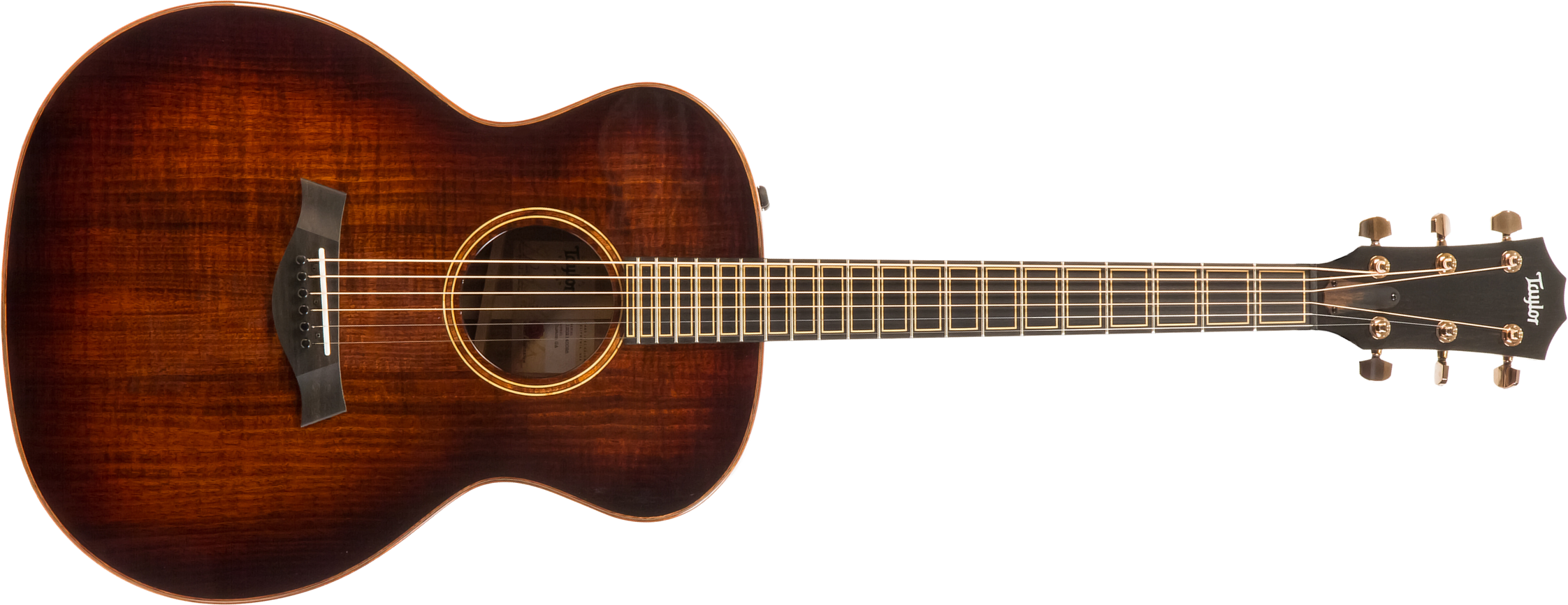 Taylor Custom Ga-e V-class Grand Auditorium Cw Tout Blackwood Eb Es2 #1202140098 - Shaded Edgeburst - Electro acoustic guitar - Main picture