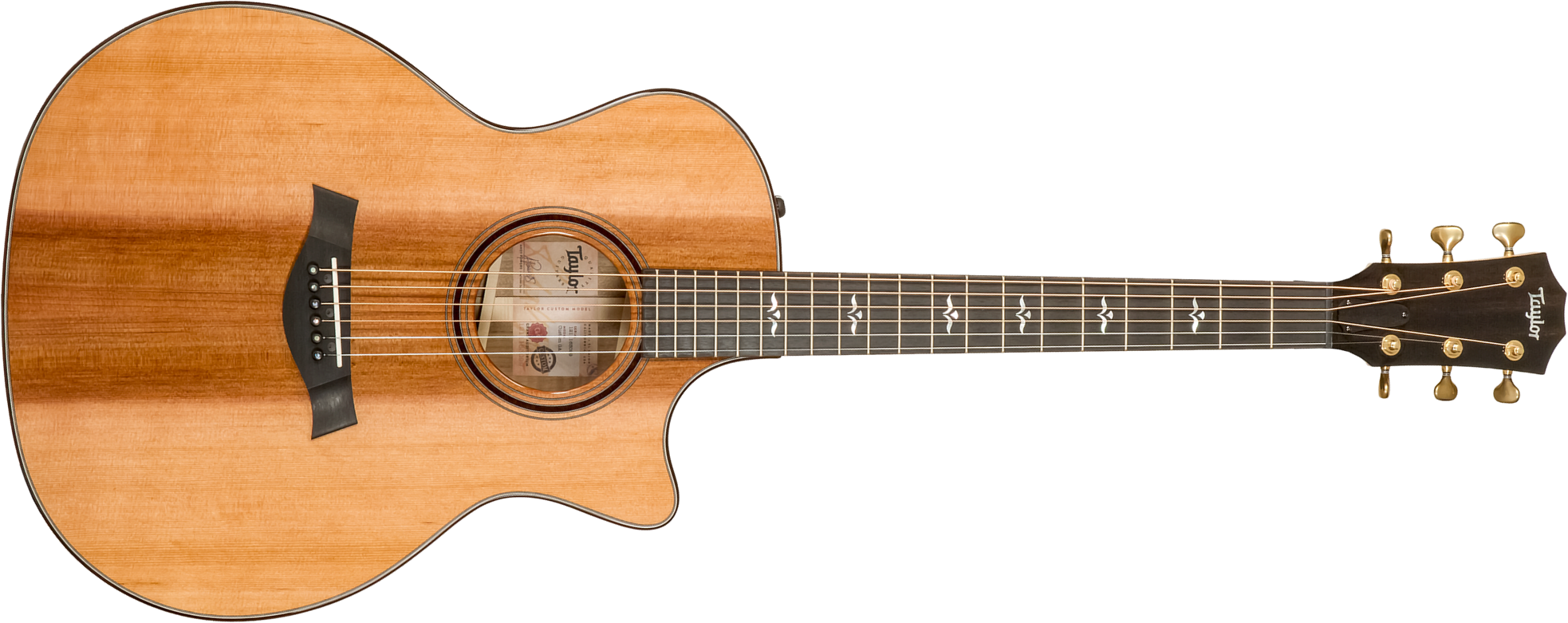 Taylor Custom Shop Ga-e Grand Auditorium Cw Cedre Myrte Eb Es2 #1211163099 - Natural - Folk guitar - Main picture