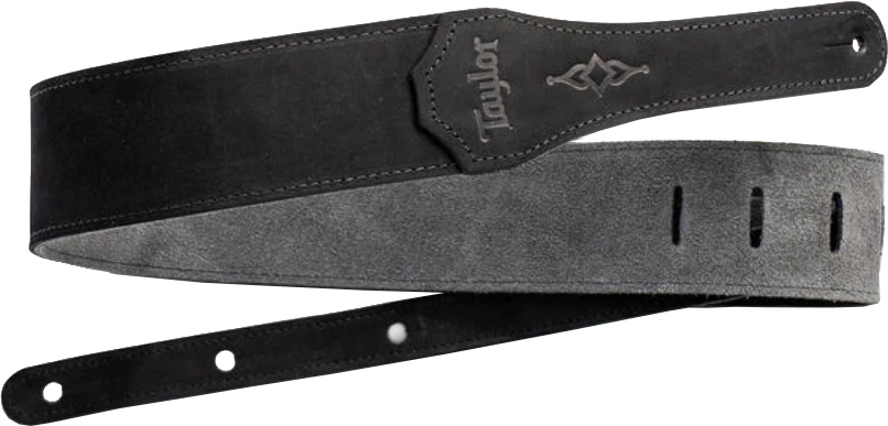 Taylor Gemstone Strap Sanded Suede Black 2.5 Inches - Guitar strap - Main picture