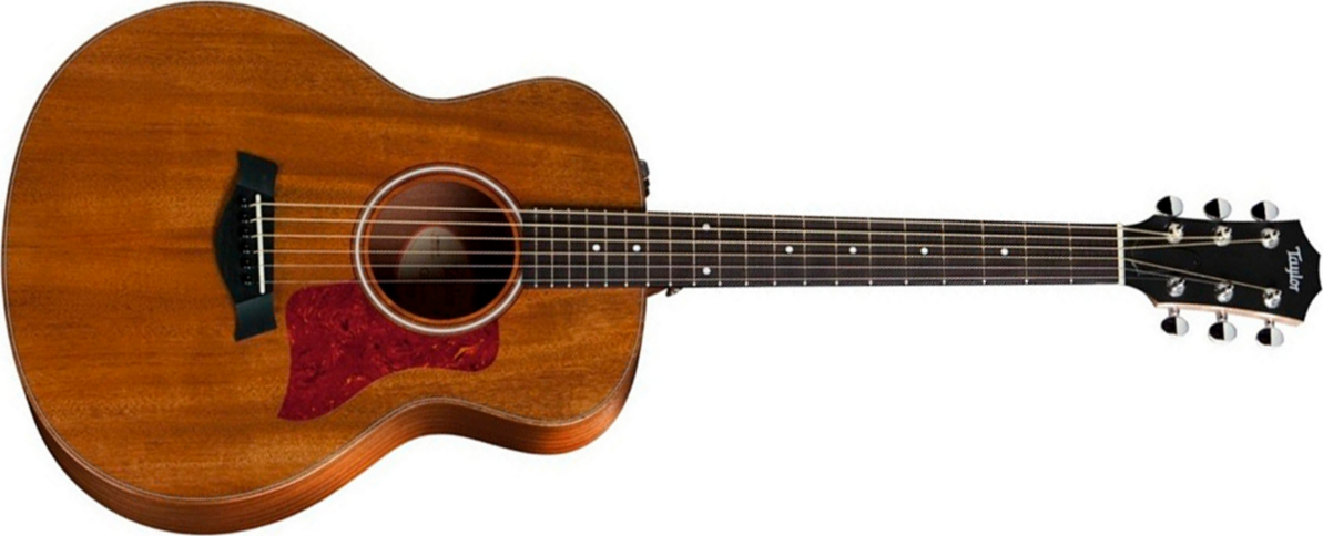 Taylor Gs Mini-e Mahogany Acajou Sapele Eb Es-b - Natural Satin - Acoustic guitar & electro - Main picture