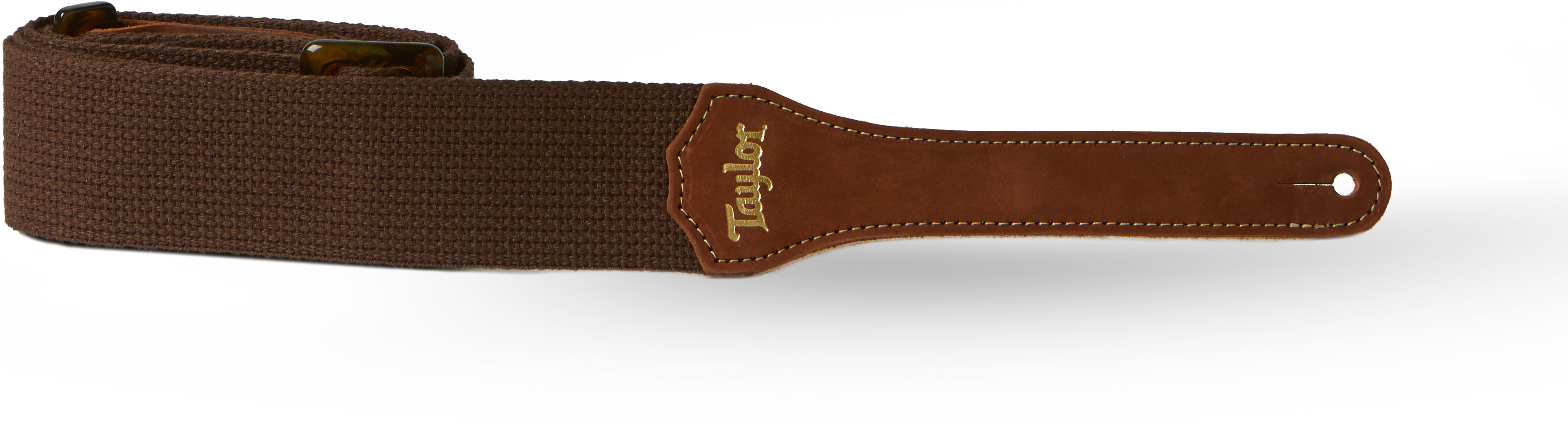 Taylor GS Mini Strap Chocolate Brown Cotton 2Inc Guitar strap